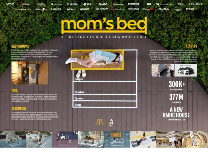 McDonald's Korea and Leo Burnett: Serving Up Innovation with 'Mom's Bed' Campaign