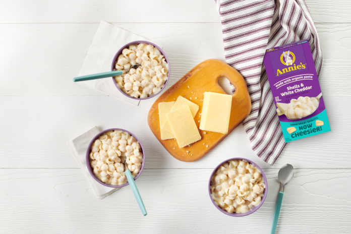 To unlock Annie’s new cheesier Mac & Cheese recipe, more smiles will get you free mac