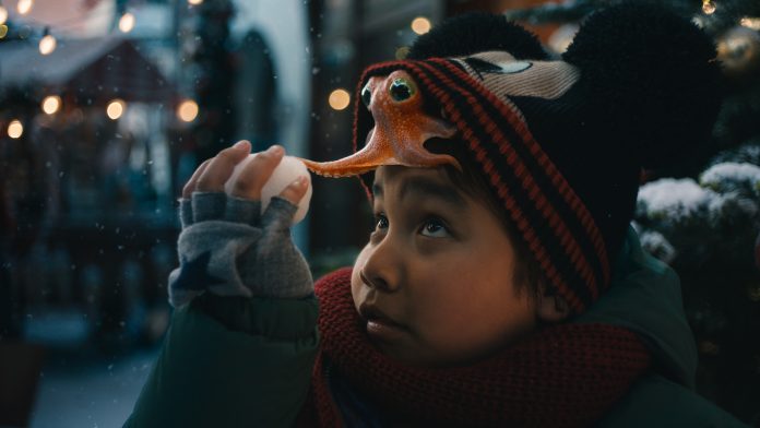 Taika Waititi’s new Disney holiday short, a child’s wondrous adventure and a bond with a special octopus