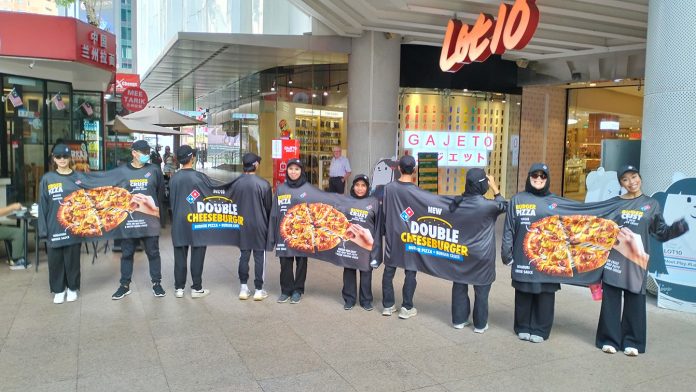 Domino’s Launches Double Cheeseburger Pizza with Exciting New Campaign