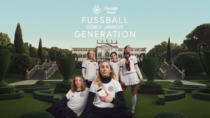 Google Pixel and Jung von Matt celebrate the past, present and future of the German women's national team in new 360-degree campaign for the European Football Championship