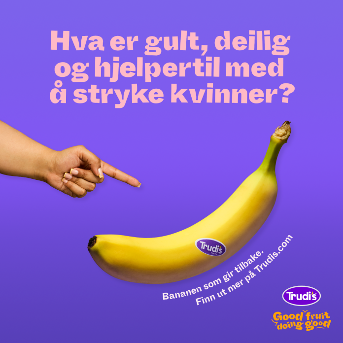 Impero devises campaign for new banana brand Trudi's
