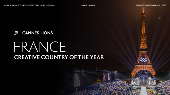 Cannes Lions honours France as the 2026 Creative Country of the Year