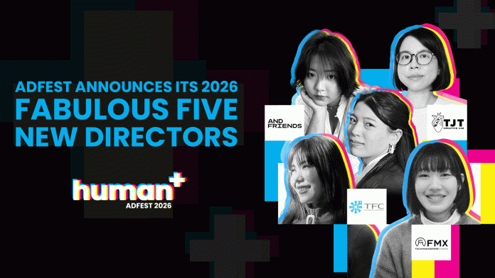 ADFEST ANNOUNCES ITS 2026 FABULOUS FIVE NEW DIRECTORS