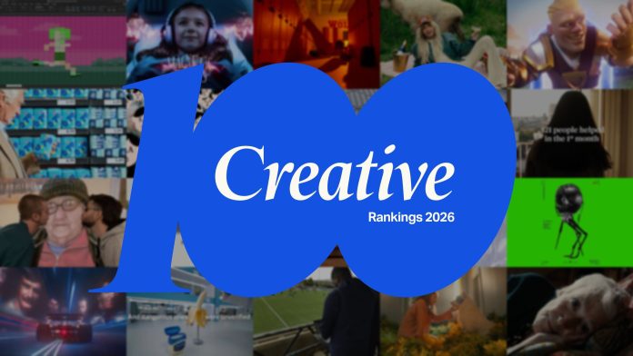 WARC Rankings 2026: Creative 100 revealed - the most awarded campaigns and companies for creativity