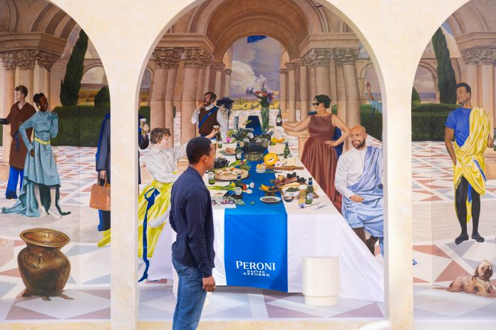 Peroni pours into Covent Garden with a beer-serving Italian masterpiece