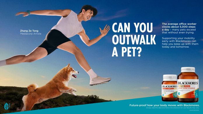 Blackmores challenges younger consumers to outwalk a pet in “Pawlympics” campaign spotlighting the overlooked foundations of performance