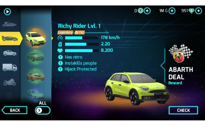 Abarth brings the New Abarth 600e into the gaming world with Gangstar Vegas with Instagram campaign created by Migrante