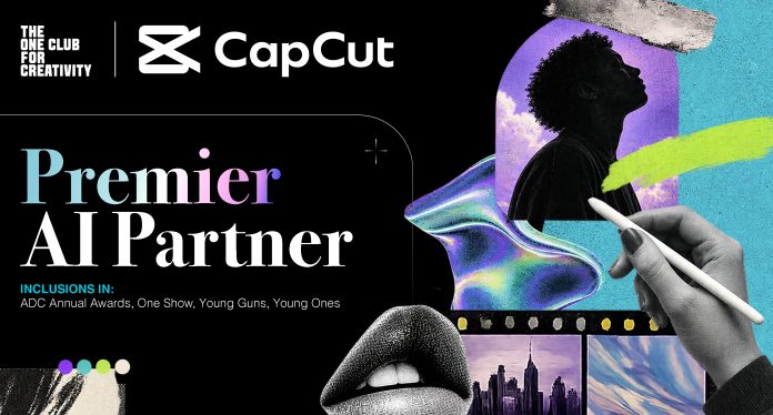 The One Club and CapCut Announce Major Global AI Partnership