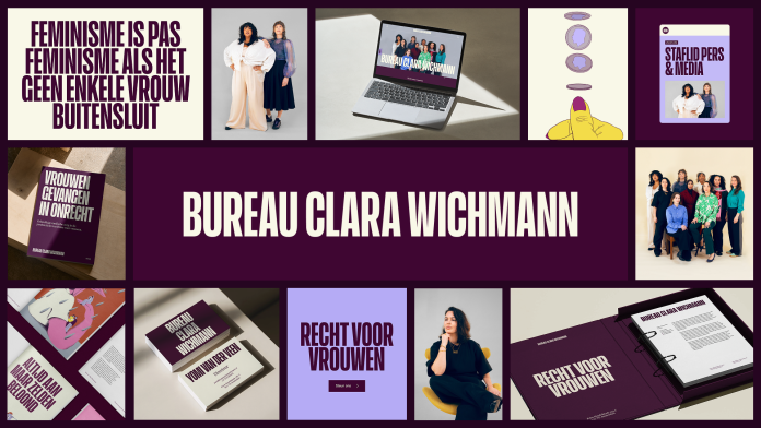 Dawn creates bold new identity for feminist legal organisation Bureau Clara Wichmann