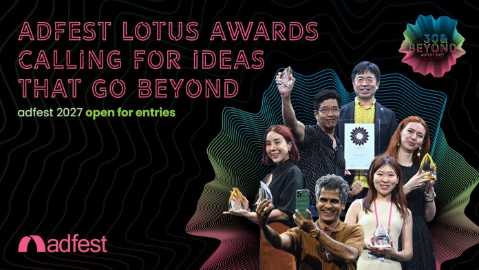 ADFEST Lotus Awards Call for Ideas That Go Beyond, ADFEST 2027 Lotus Awards Are Open for Entries